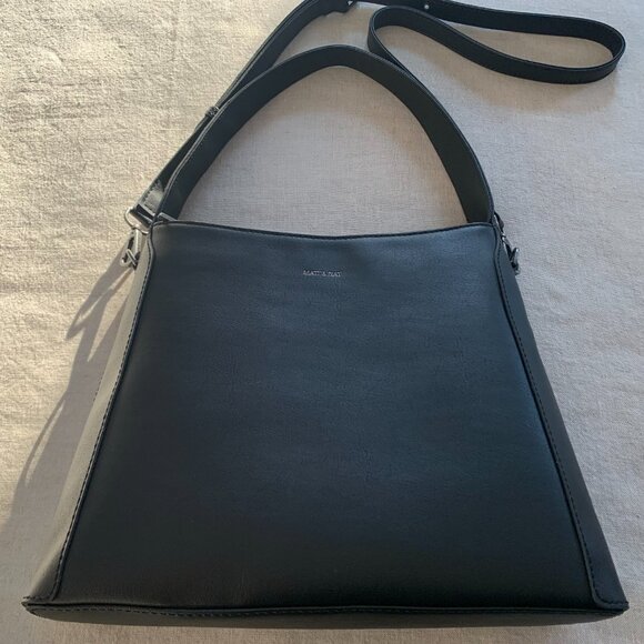 Matt & Nat Jada Shoulder Bag — Arbor Collection — Black (Like New) - Picture 5 of 6